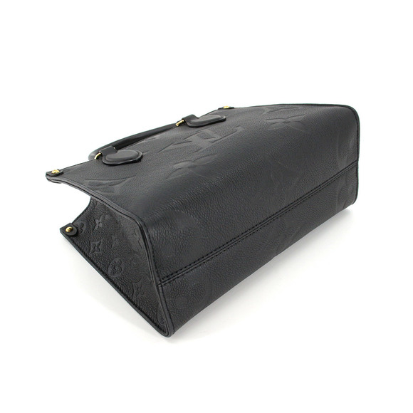 Louis Vuitton Monogram Emplant Onthego PM Shoulder Bag Noir Black - Picture 4 of 8